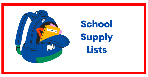 backpack with school supplies